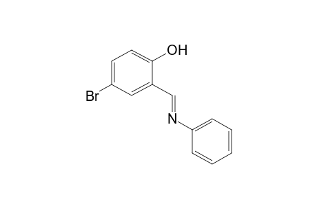 4-bromo-2-(N-phenylformimidoyl)phenol