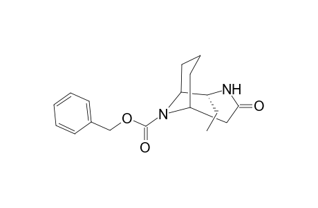 (-)-Benzyl 2.alpha.-ethyl-4-oxo-3,10-adizabicyclo[4.3.1]decane-10-carboxylate