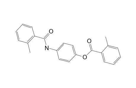 Benzoic acid, 4-(2-methylbenzoylamino)-, 2-methylphenyl ester