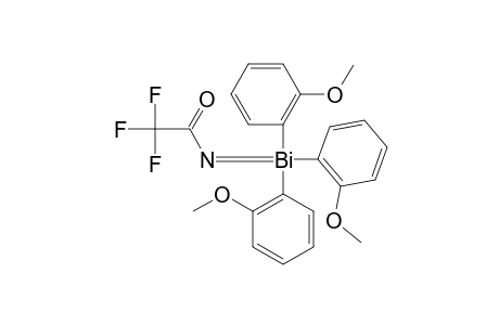 [(TRIFLUOROACETYL)-IMINO]-TRIS-(2-METHOXYPHENYL)-LAMBDA(5)-BISMUTHANE