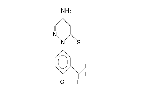 2-(4-Chloro-3-trifluoromethyl-phenyl)-5-amino-3(2H)-pyridazinthione