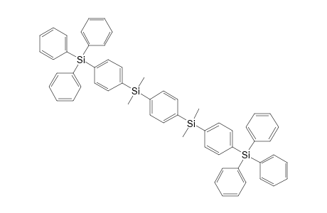 p-Phenylenebis(dimethyl[p-(triphenylsilyl)phenyl]silane)