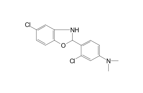 5-chloro-2-[2-chloro-4-(dimethylamino)phenyl]benzoxazoline