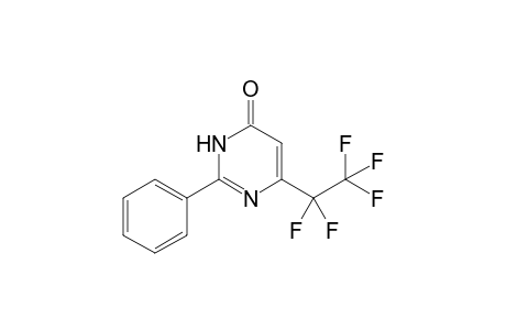 6-(Pentafluoroethyl)-2-phenylpyrimidin-4(3H)-one