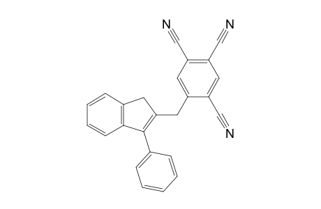 2-(2,4,5-Tricyanophenylmethyl)-3-phenylindene