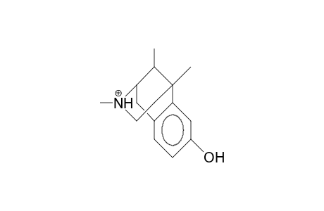 .alpha.-Metazocine cation