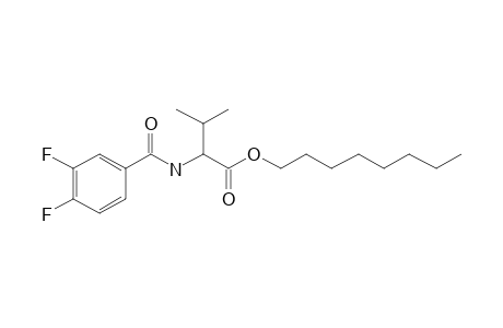 L-Valine, N-(3,4-difluorobenzoyl)-, octyl ester