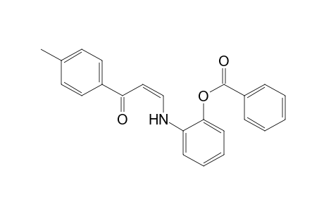 cis-3-(o-hydroxyanilino)-4'-methylacrylophenone, benzoate(ester)