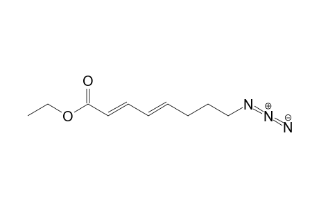 (2E,4E)-8-azidoocta-2,4-dienoic acid ethyl ester