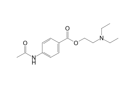 2-(diethylamino)ethyl 4-(acetylamino)benzoate