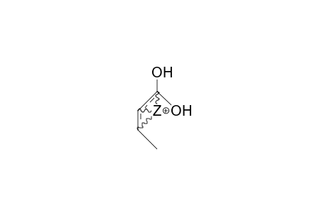 cis-Crotonic acid, protonated