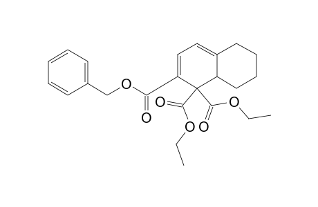 Benzyl 1,1-diethoxycarbonyl-1,5,6,7,8,8a-hexahydronaphthalene-2-carboxylate