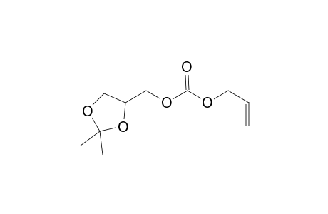 1,2-Isopropyliden-3-O-allyloxycarbonyl-sn-glycerin