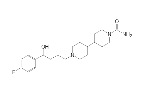 1-(4-fluorophenyl)-4-(4-carbamoyl)4-piperidinyl)piperidinyl)butanol