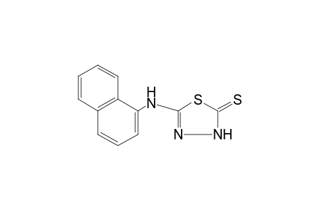 5-(1-naphthyl)amino-1,3,4-thiadiazoline-2-thione