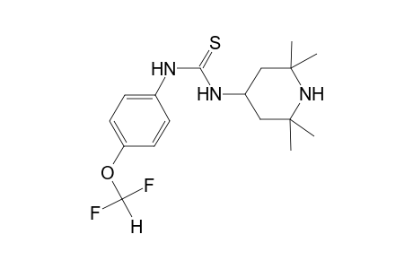 thiourea, N-[4-(difluoromethoxy)phenyl]-N'-(2,2,6,6-tetramethyl-4-piperidinyl)-