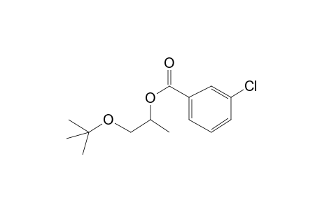 1-Tert-butoxypropan-2-yl 3-chlorobenzoate