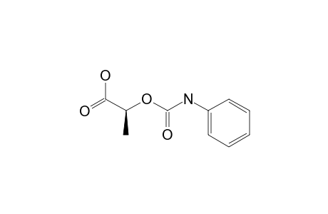 (S)-(-)-2-(Phenylcarbamoyloxy)propionic acid