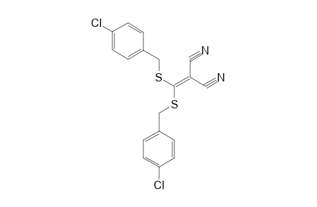 {bis[(p-chlorobenzyl)thio]methylene}malononitrile