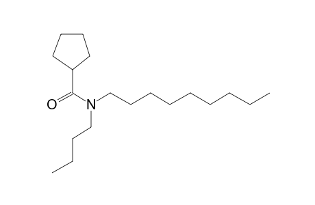 Cyclopentanecarboxamide, N-butyl-N-nonyl-