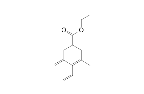 ETHYL-4-ETHENYL-3-METHYL-5-METHYLENECYCLOHEX-3-ENECARBOXYLATE