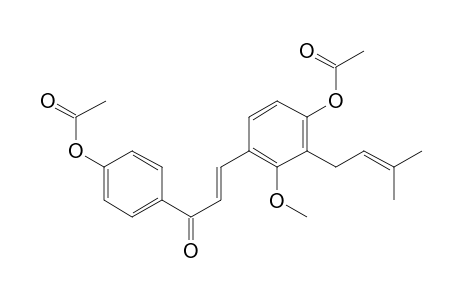 Licochalcone C diacetate (isomer 1)