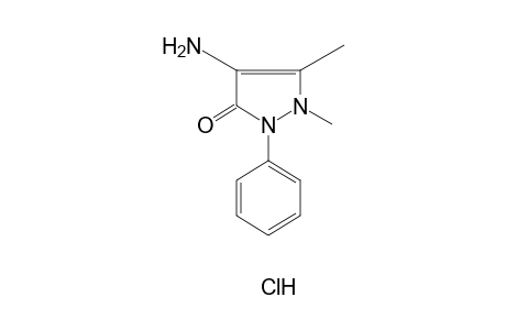 4-aminoantipyrine, hydrochloride