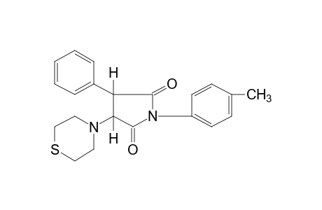 2-phenyl-3-thiomorpholino-N-p-tolylsuccinimide