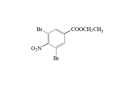 BENZOIC ACID, 3,5-DIBROMO-4-NITRO-, ETHYL ESTER