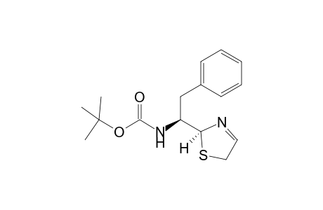 2(S)-[1'(S)-N-(tert-Butoxycarbonyl)amino-2'-phenyl]ethyl-2,5-Dihydro-1,3-thiazole