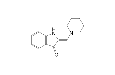 (2Z)-2-(1-piperidinylmethylene)-1,2-dihydro-3H-indol-3-one