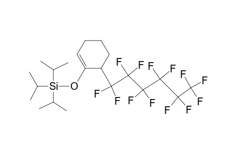 6-Perflurohexyl-1-triisopropylsiloxy-1-cyclohexene