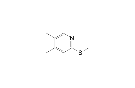 4,5-Dimethyl-2-(methylsulfanyl)pyridine