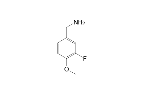 3-Fluoro-4-methoxybenzylamine