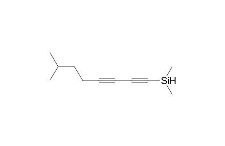 1-(Dimethylsilyl)-2-[(2'-isopentyl)ethynyl] acetylene