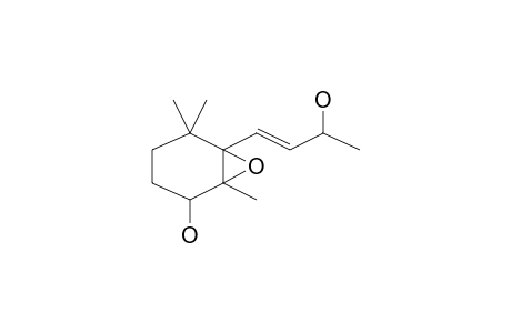 6-(3-Hydroxy-but-1-enyl)-1,5,5-trimethyl-7-oxabicyclo[4.1.0]heptan-2-ol