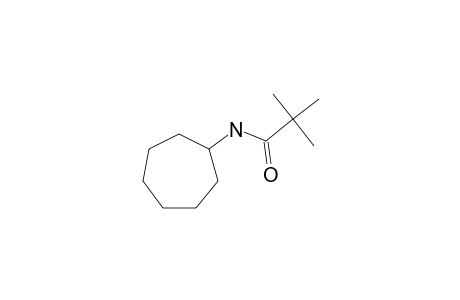 Cycloheptylamine, N-trimethylacetyl-