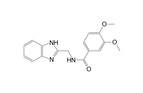 benzamide, N-(1H-benzimidazol-2-ylmethyl)-3,4-dimethoxy-