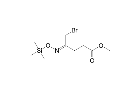 METHYL-(Z)-5-BROMO-4-[[(TRIMETHYLSILYL)-OXY]-IMINO]-PENTANOATE