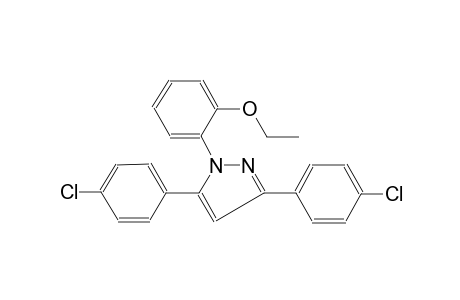 2-[3,5-bis(4-chlorophenyl)-1H-pyrazol-1-yl]phenyl ethyl ether