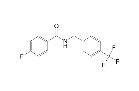 p-fluoro-N-[p-(trifluoromethyl)benzyl]benzamide