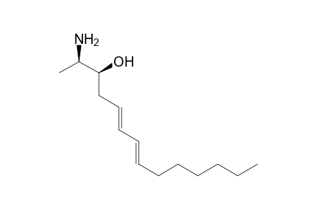 (2R,3S,5E,7E) -2-Amino-5,7-tetradecadien-3-ol