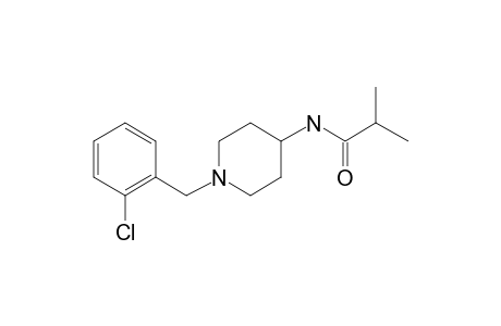 1-(2-Chlorobenzyl)-4-piperidinamine, N-(2-methylpropionyl)-