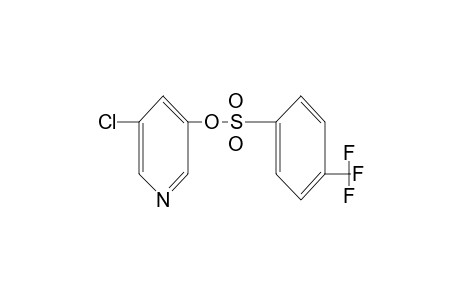5-CHLORO-3-PYRIDINOL, alpha,alpha,alpha-TRIFLUORO-p-TOLUENESULFONATE (ESTER)