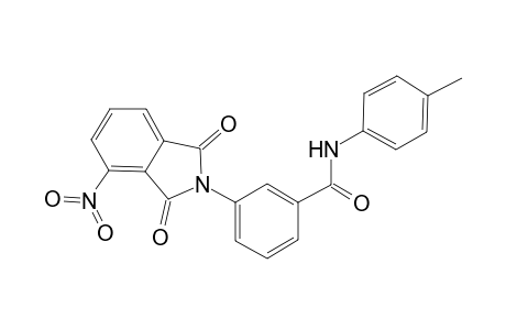 benzamide, 3-(1,3-dihydro-4-nitro-1,3-dioxo-2H-isoindol-2-yl)-N-(4-methylphenyl)-