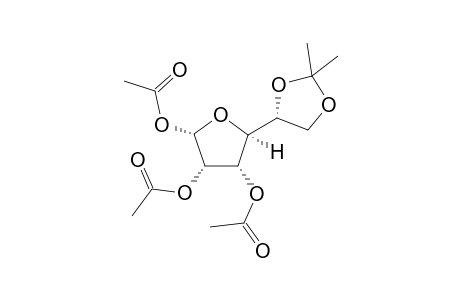 5,6-O-(1'-Methylethylidene)-.beta.-D-talofuranose - triacetate