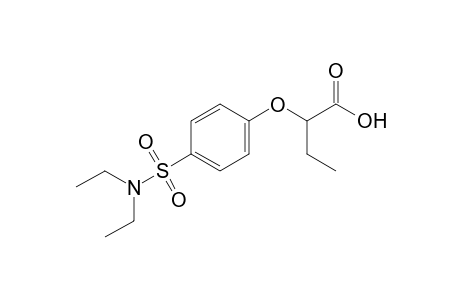 2-(P-Diethylsulfamoyl-phenoxy)-butyric acid