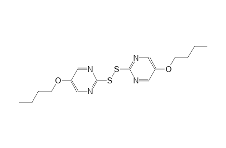 5-butoxy-2-[(5-butoxy-2-pyrimidinyl)disulfanyl]pyrimidine