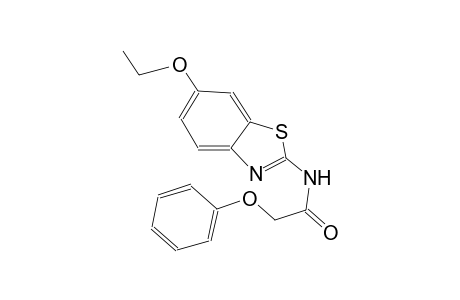 N-(6-ethoxy-1,3-benzothiazol-2-yl)-2-phenoxyacetamide