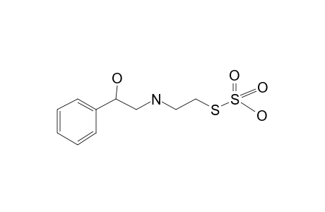 S-2-[.alpha.-Hydroxyphenethylamino]ethyl hydrogen thiosulfate